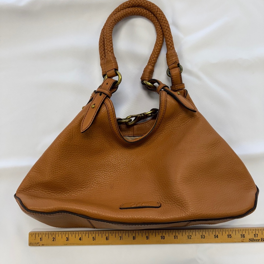 Cole Haan Tan Leather Hobo Bag - Picture 7 of 8